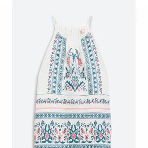 Blue Skies Embroidered Halter Top NWT. Never Worn.